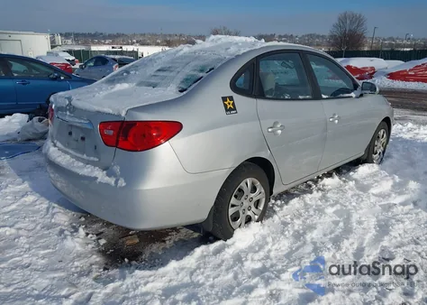 2010 Hyundai Elantra Gls z USA, uszkodzony, nr VIN KMHDU4AD6AU826503